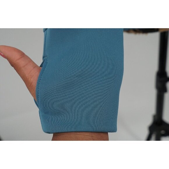 Apana Jacket Women Extra Small‎ XS Blue Zipper Pockets Activewear Long Sleeve - Picture 7 of 11